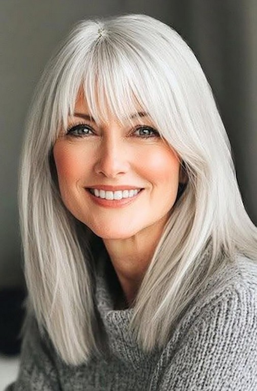 Platinum Blonde 100%  Human Hair 13x4 Lace Front Wig for Women Party