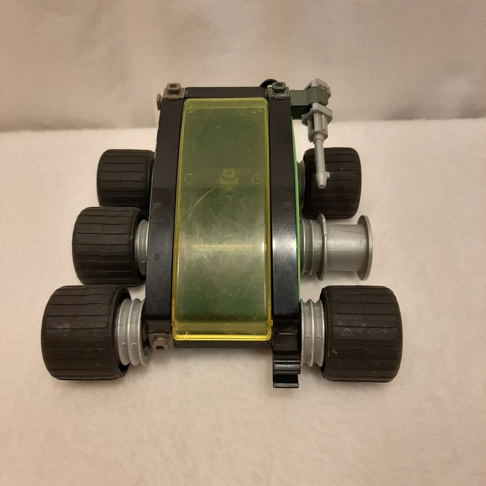 Vintage RARE  Fisher Price Vehicle Construction Army 6 Wheeled Car Toy READ