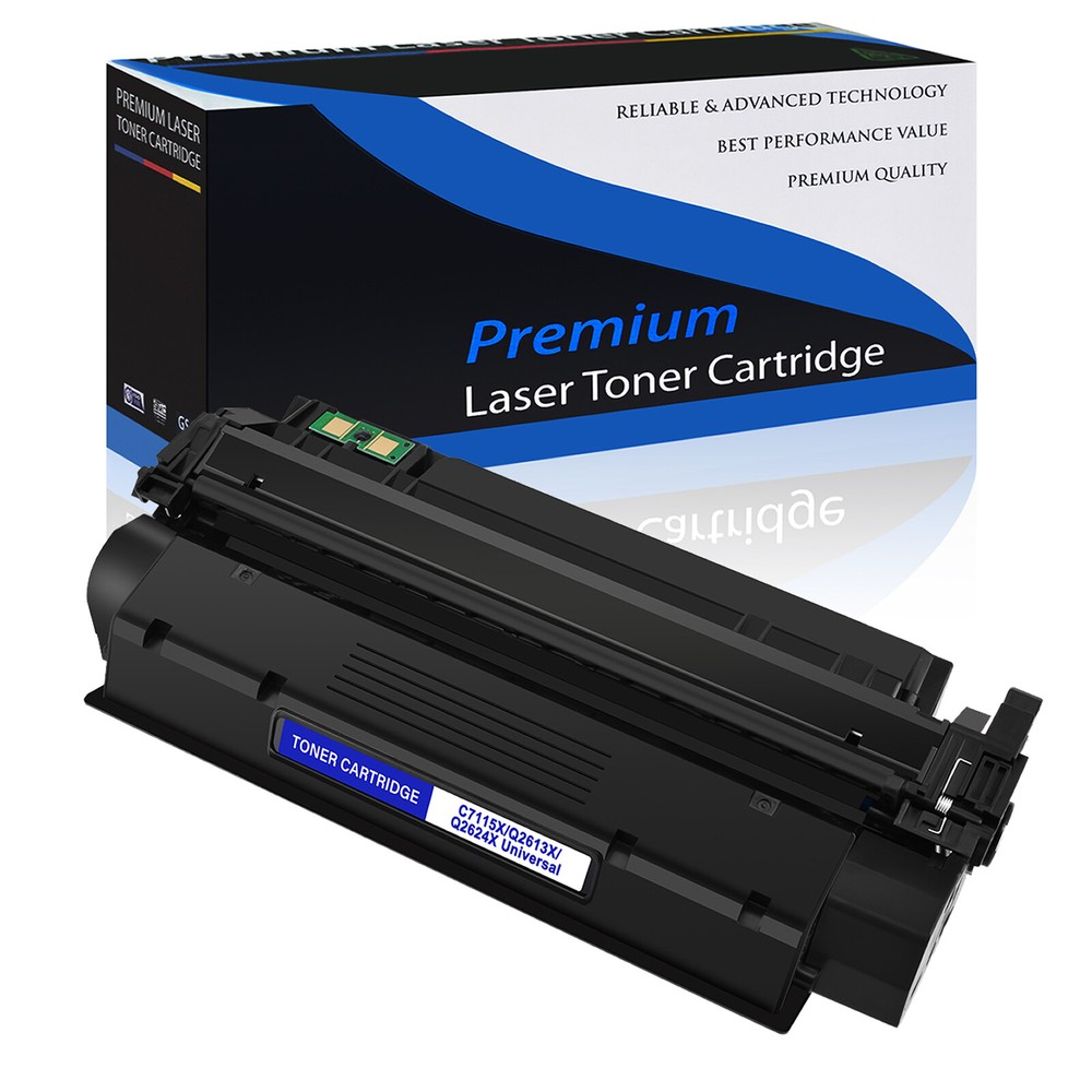 1PK High Yield Black Q2624X 24X Toner Cartridge Compatible for HP LaserJet 1150