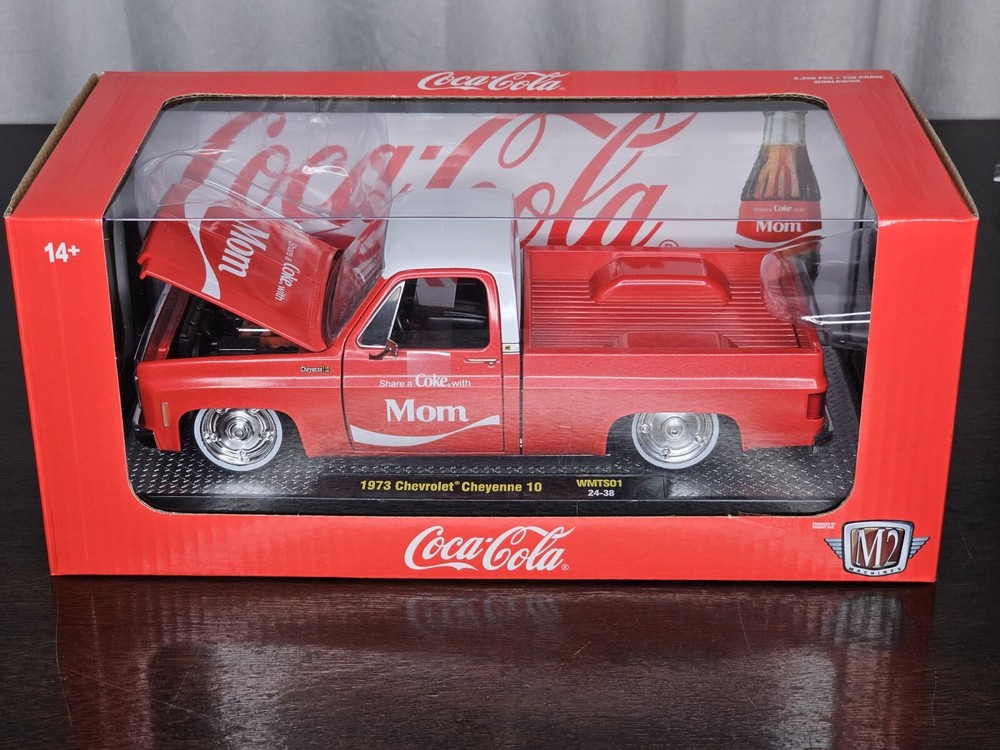 M2 Machines 1973 Chevrolet Cheyenne 10 Coca-Cola Mom Chase WMTS01 24-38 NEW