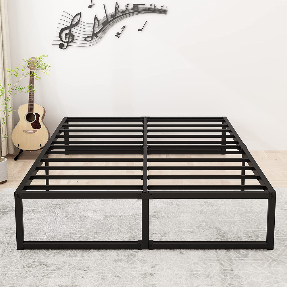 16 Inch California King Bed Frames No Box Spring Needed Heavy Duty Metal Cal Kin