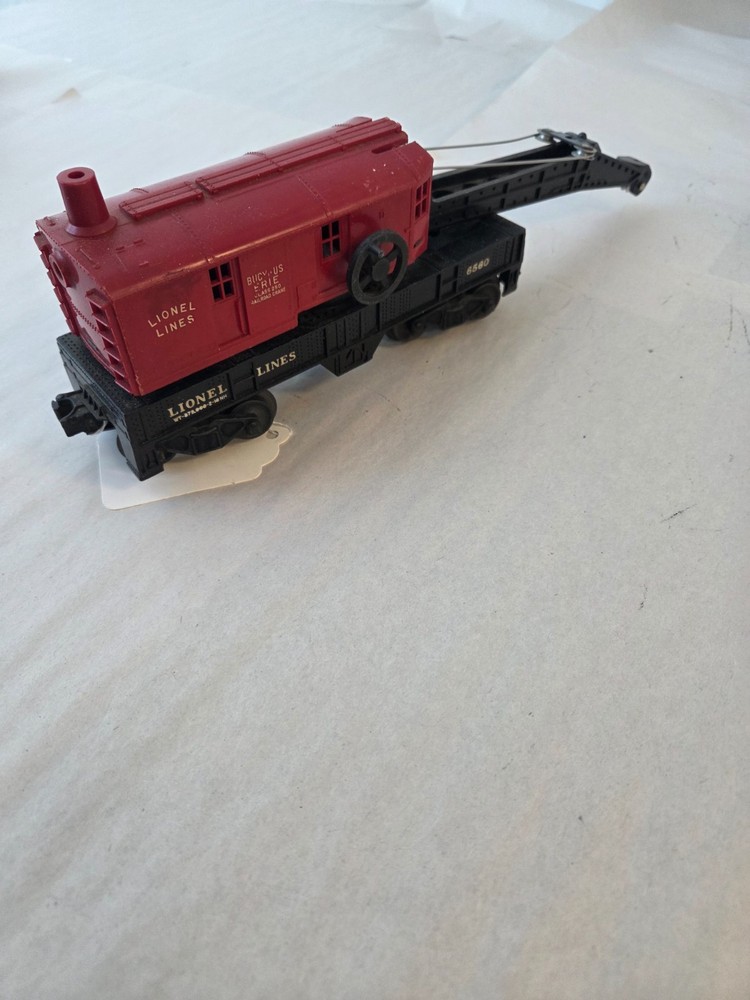 Lionel #6560 O Scale Postwar Bucyrus Erie Crane Car