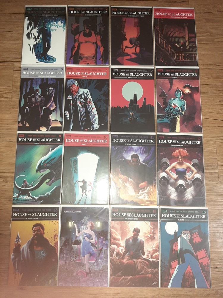House of Slaughter 1-25 Near Complete Run 24 Issues (Missing #20) 2021 BOOM! NM+