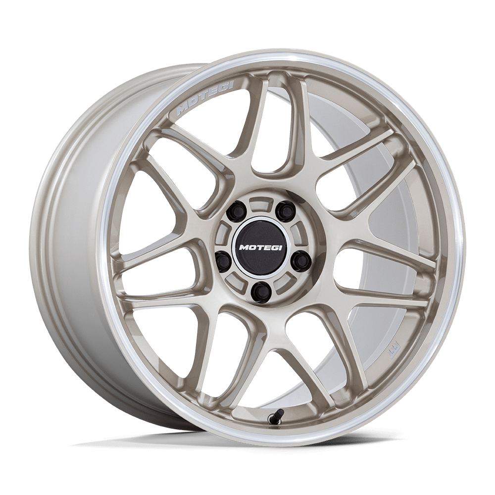 Motegi MR158 18X8.5 5X4.25 MOT-GLD MCH 42MM