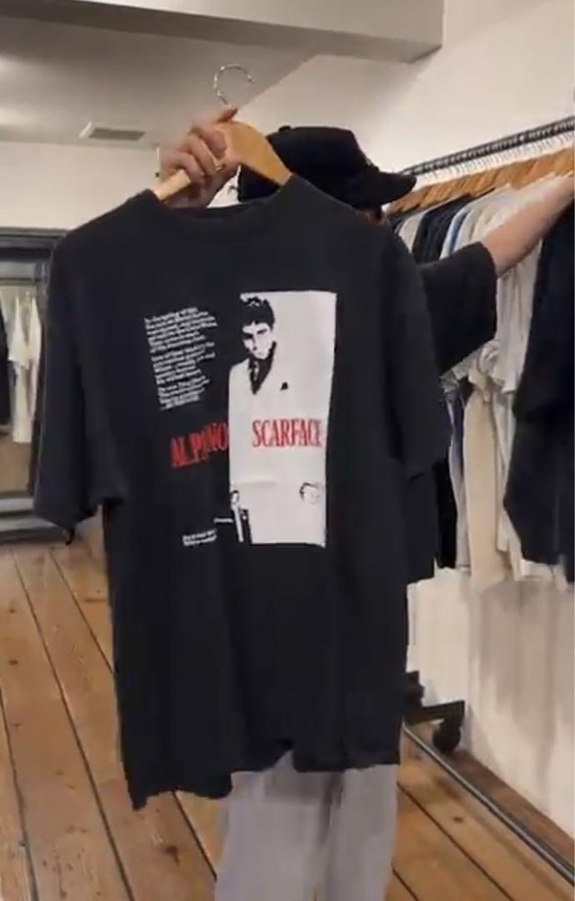 Vintage Al Pacino Scarface Goodfellas Retro T-Shirt Size XL