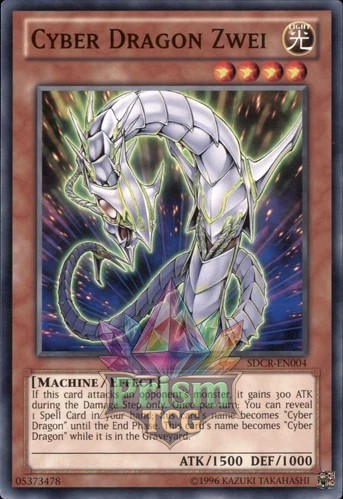 Cyber Dragon Zwei SDCR-EN004 Ultra Rare Yugioh Card