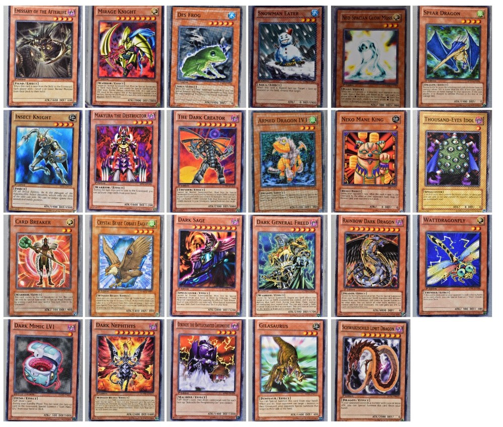 Yu Gi Oh Trading Cards - Select Your Favorite Card Now