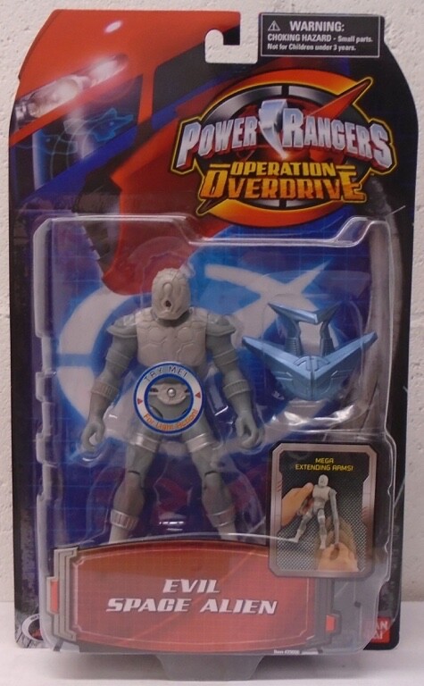 Power Rangers Operation Overdrive Chiller Evil Space Alien Extend Arms 5