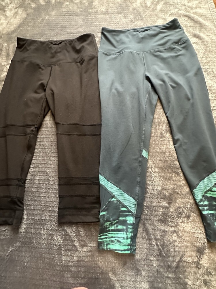 Two Pairs Size Medium Women’s Reebok Leggings