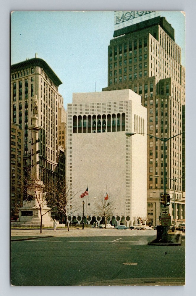 New York City NY, Gallery of Modern Art, Vintage Postcard