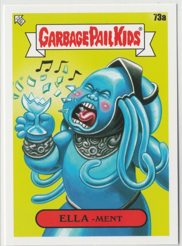 Ella-ment #73a Fifth Element GPK Garbage Pail Kids 2023 Intergoolactic Mayhem Card
