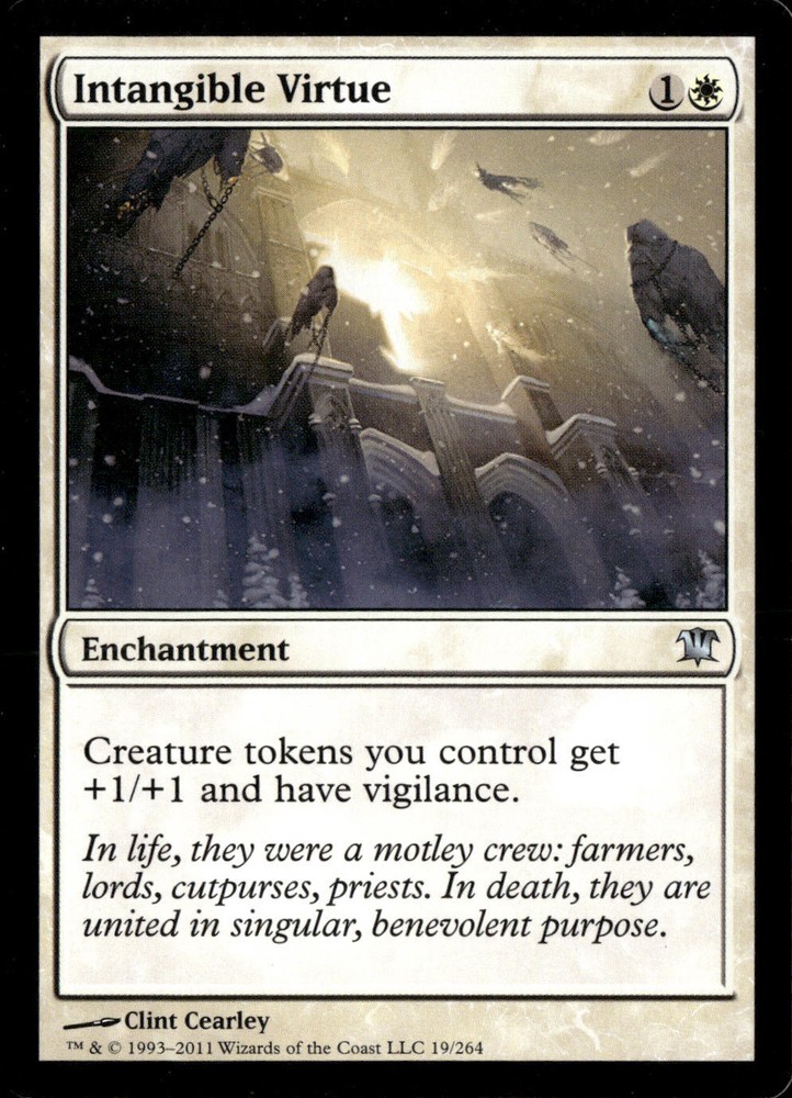 Intangible Virtue MTG White Card 19 Magic the Gathering Innistrad