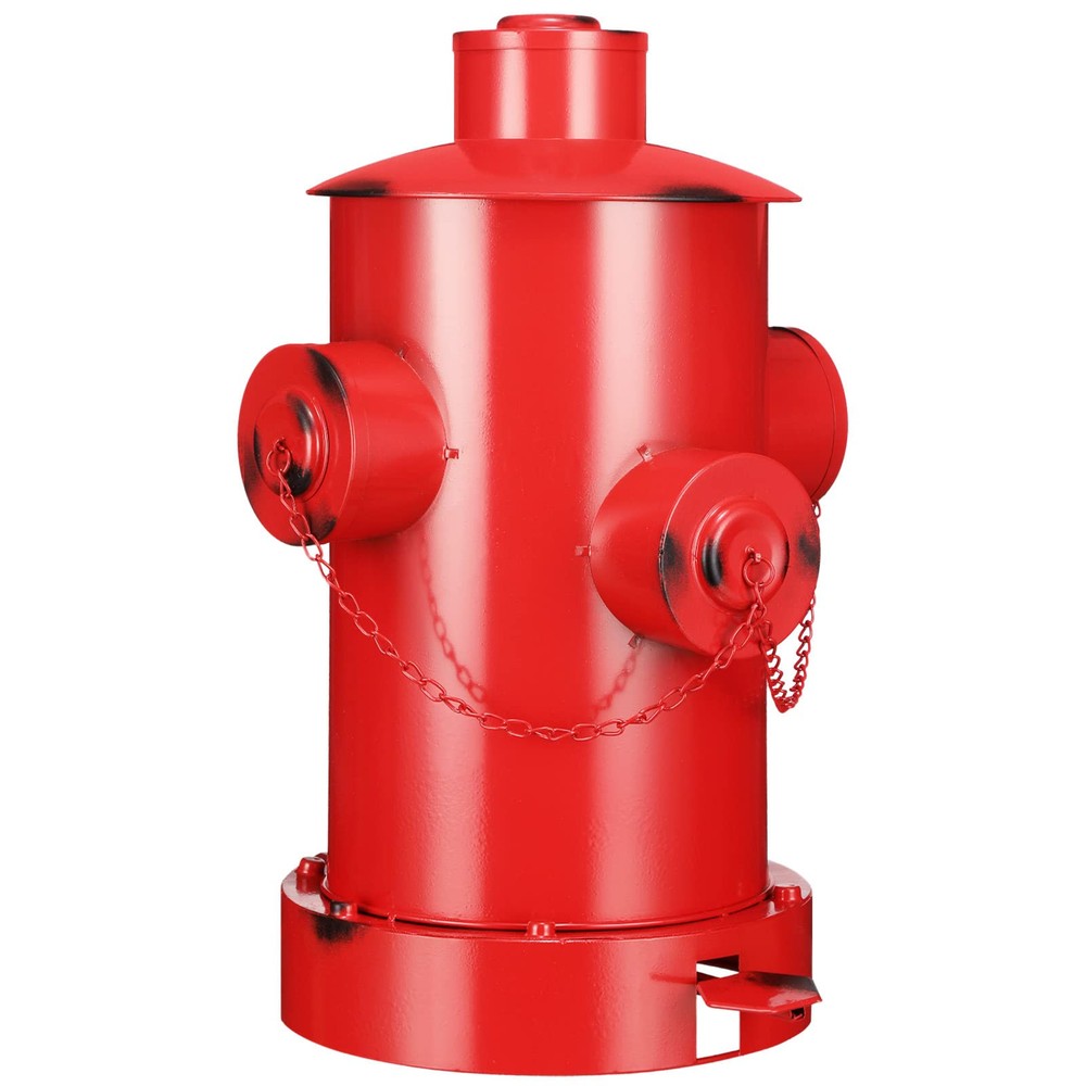 Fire Hydrant Trash Can Retro Creative Garbage Can Inner Bucket Large Capacity Wr