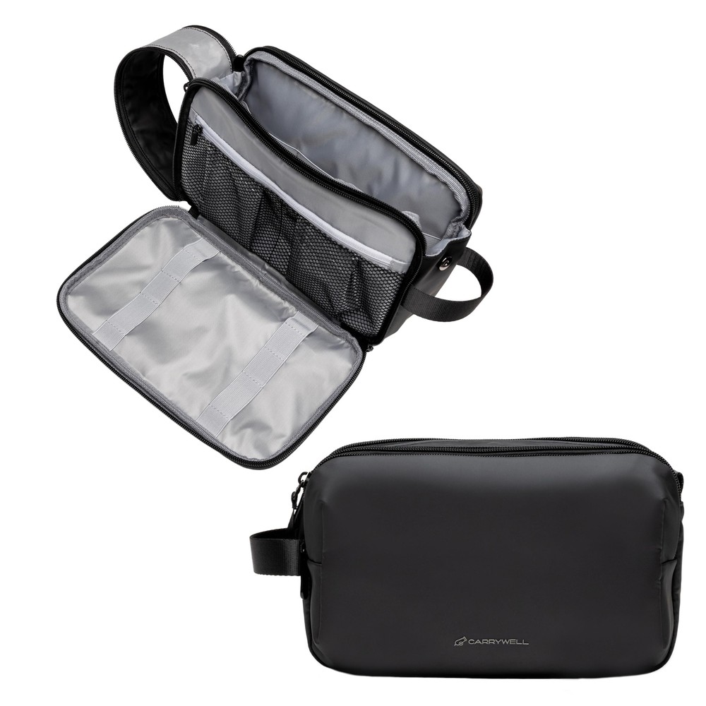 Durable Water-Resistant Men's Travel Toiletry Organizer Not Made in China