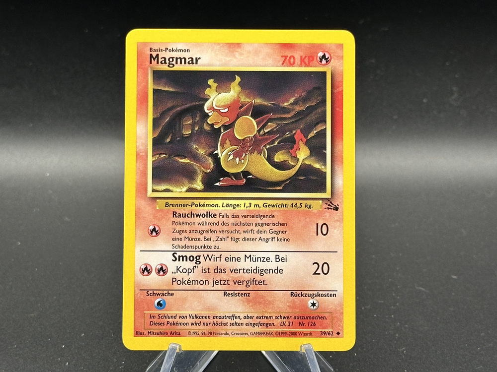 Magmar - 39/62 Fossil Set (DE) - Pokémon TCG - 1999