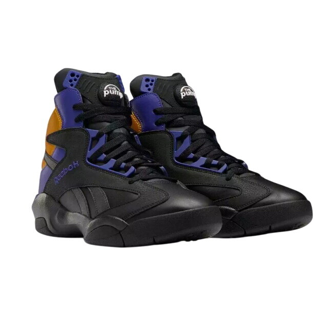 Reebok Mens Shaq Attaq Los Angeles Lakers Basketball Shoes Size 8.5 GY7127