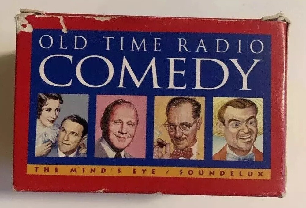 Old Time Radio Comedy 4 Audio Cassettes 1985 The Mind’s Eye - Burns, Benny, Marx