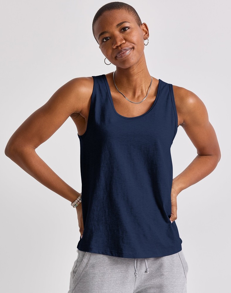 Hanes Tank Top Tri-Blend Women's Originals Lightweight Sleeveless Soft xs-2xl