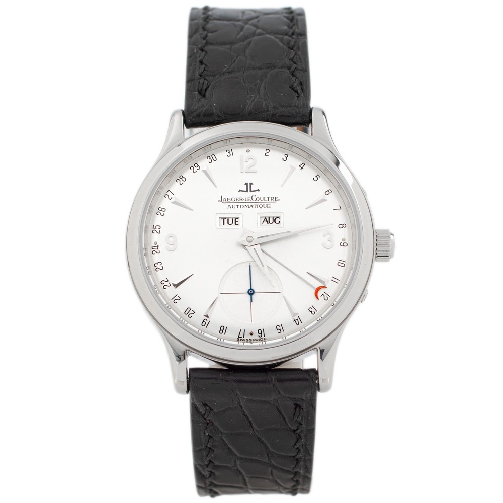 Jaeger-LeCoultre Master Control  Calendar Stainless Steel Silver 37mm 140.8.87