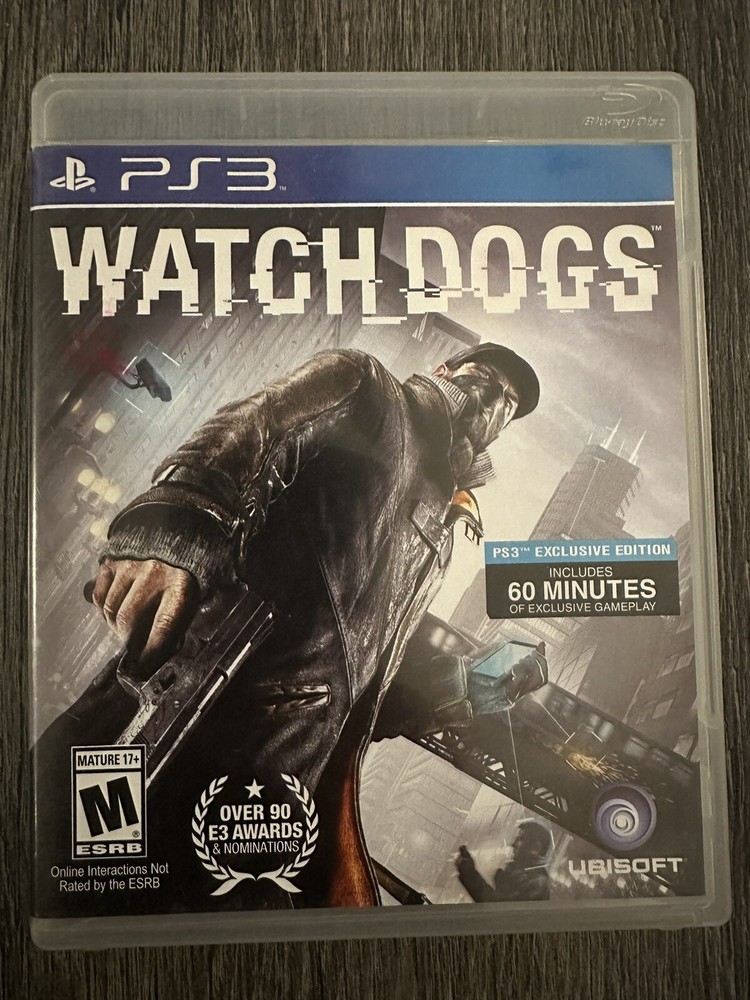 Watch Dogs (Sony PlayStation 3, 2014)