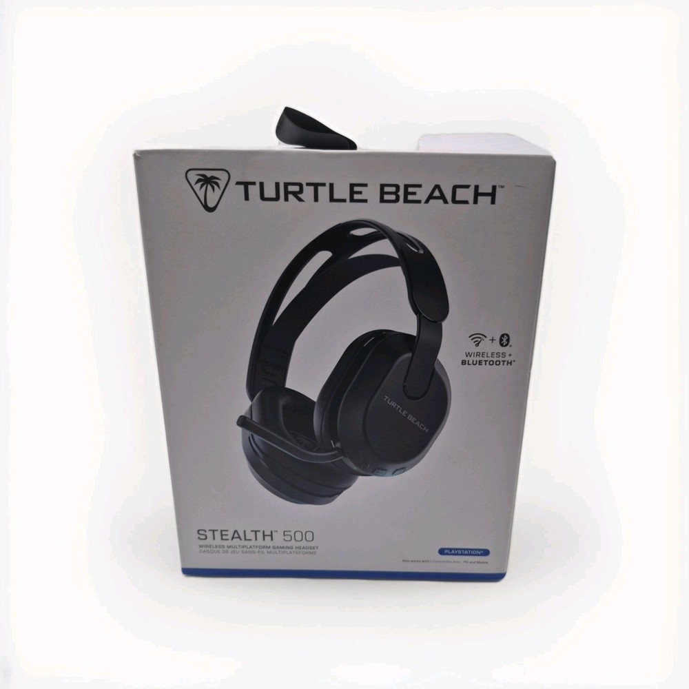 Turtle Beach Stealth 500 Wireless Bluetooth Headset Modern Black PlayStation PC