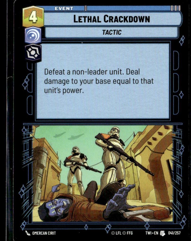Star Wars Twilight of the Republic Lethal Crackdown JW