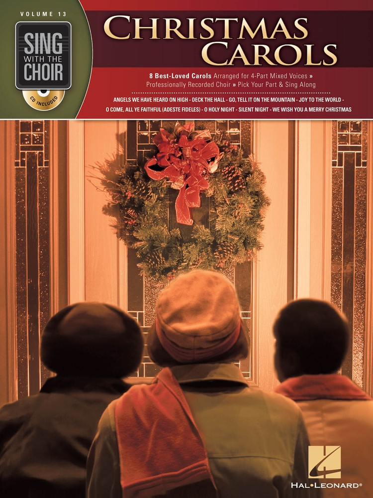 Christmas Carols Sing with the Choir Vol 13 Vocal Sheet Music 8 Song Book CD