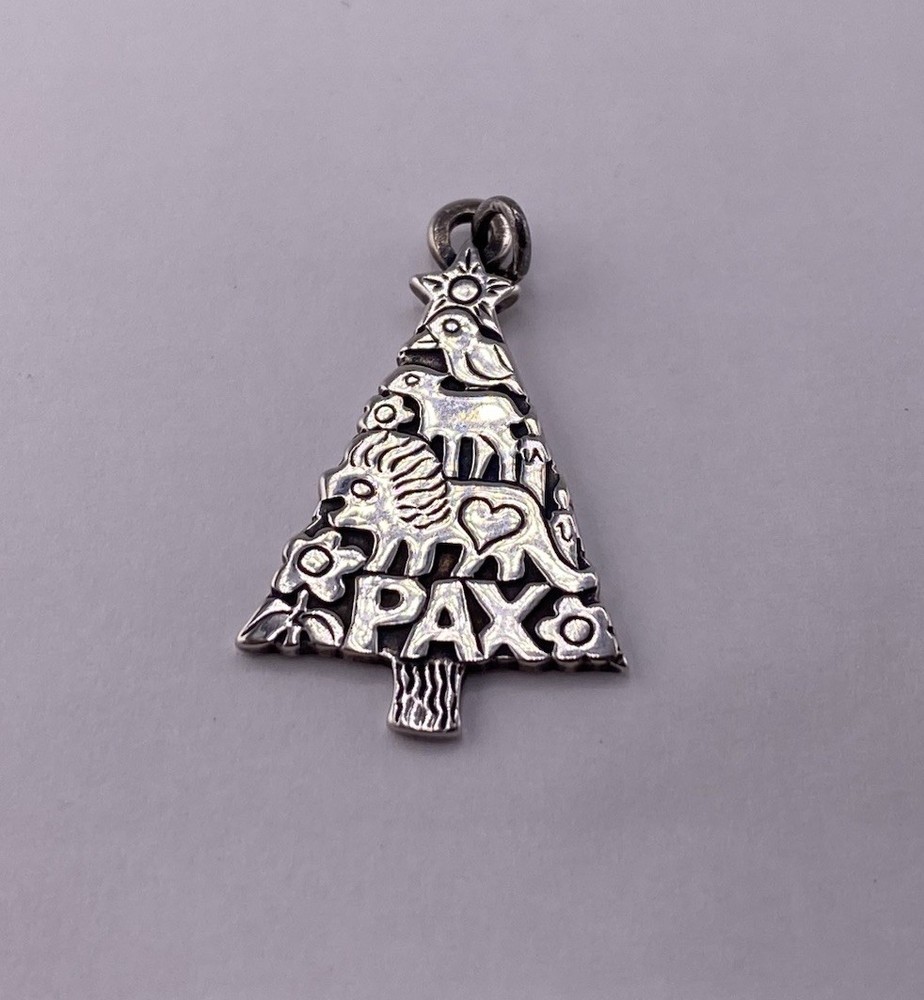 James Avery RARE Pax Tree Pendant or Lg Charm 1.25