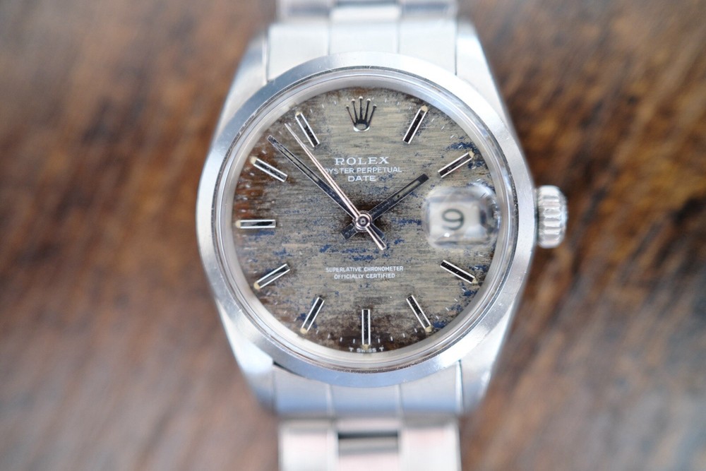 Rolex Oyster Perpetual Date 1500 with Rare Tropical Dial
