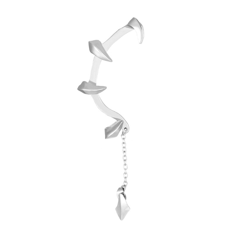 Adjustable Ear Clip Ear Cuff Wrap Earrings for Women Halloween Jewelry