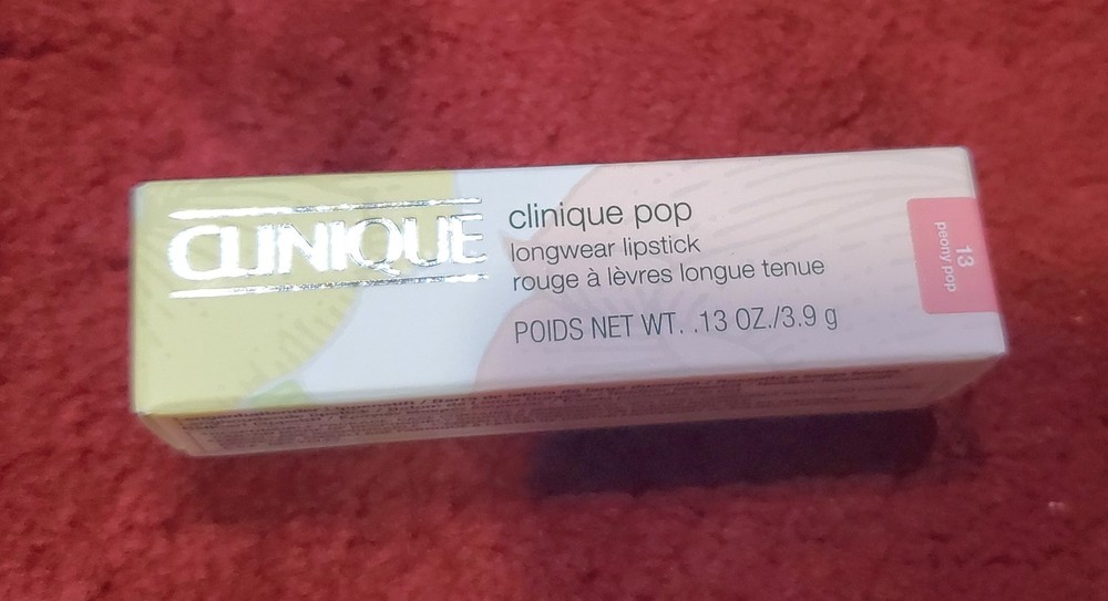 Clinique Pop Long Wear Lipstick in Peony Pink 0.13 oz
