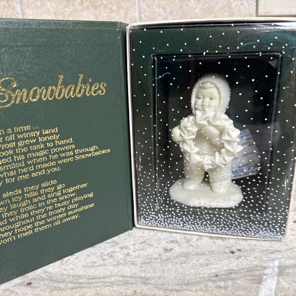 Snow Babies Winter Tales I Made This Just For You New Collectible
