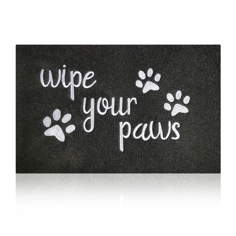 Durable Large Outdoor Wipe Your Paws Doormat for Indoor and Entryway Use
