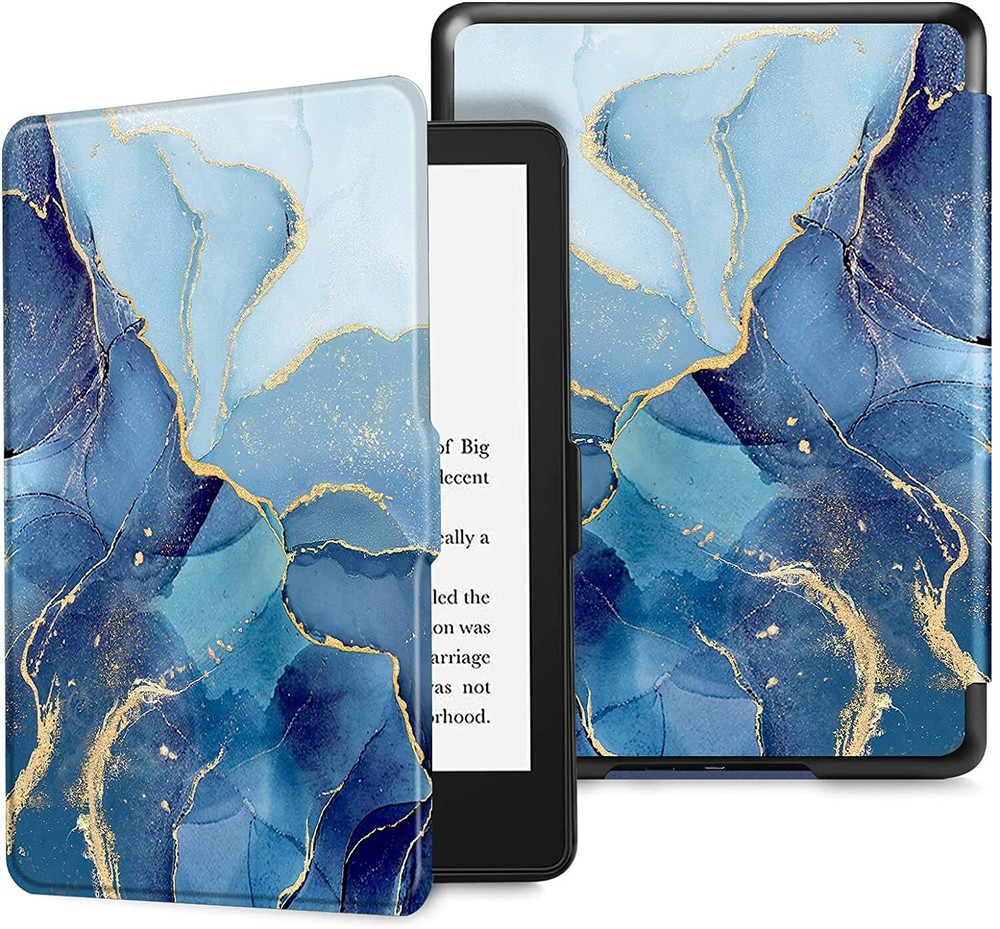 Slimshell Case for Amazon Kindle Paperwhite 11th Gen 2021 6.8'' PU Leather Cover