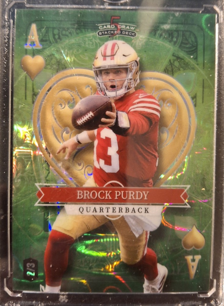 2023 Wild Card Brock Purdy Football Card No SD-BP