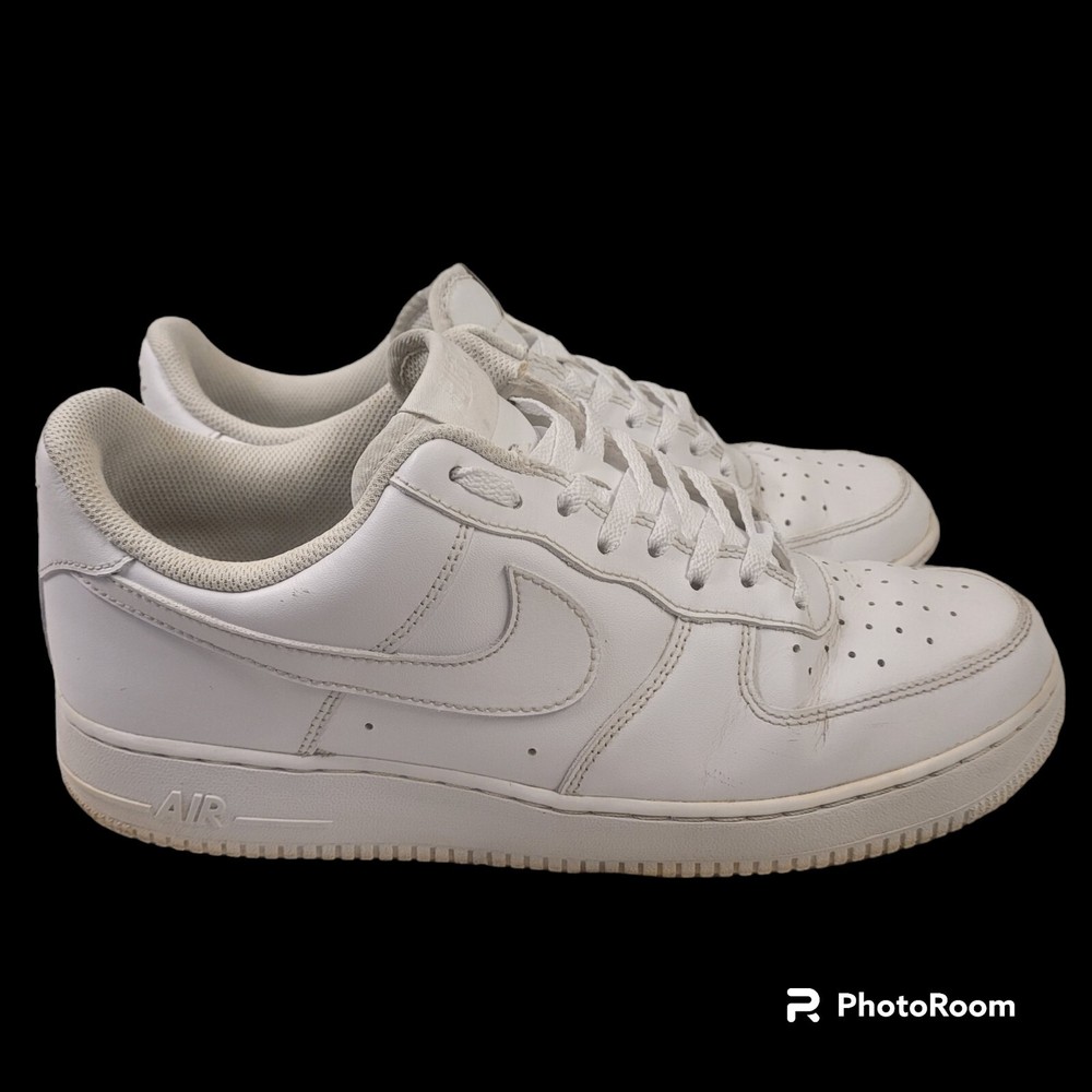 Size 11.5 - Nike Air Force 1 Low '07 White Shoes Hip Hop Retro 90s Y2k Look