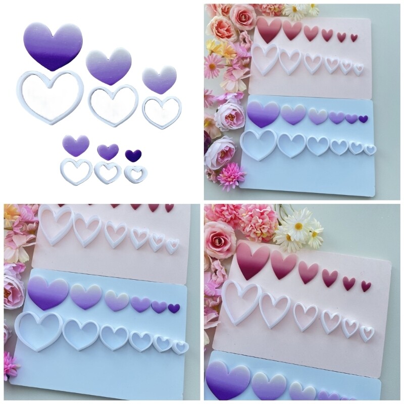 Clay Cutter Geometric Jewelry Making Tool Earrings Cutting Molds Cutting Tool