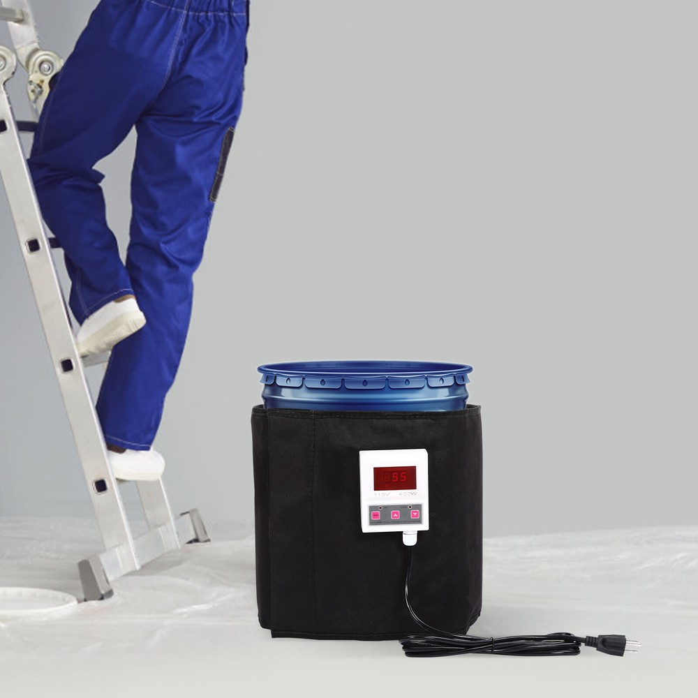 400W Honey Bucket Heater Bee Blanket 5 Gallon Pail Heater Honey Barrel Heater