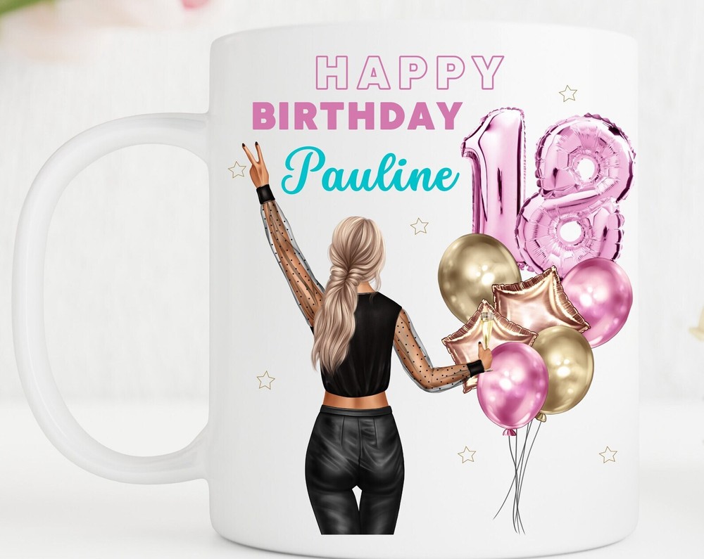 Custom Birthday Mug for Best Friend Sister Daughter Cousin