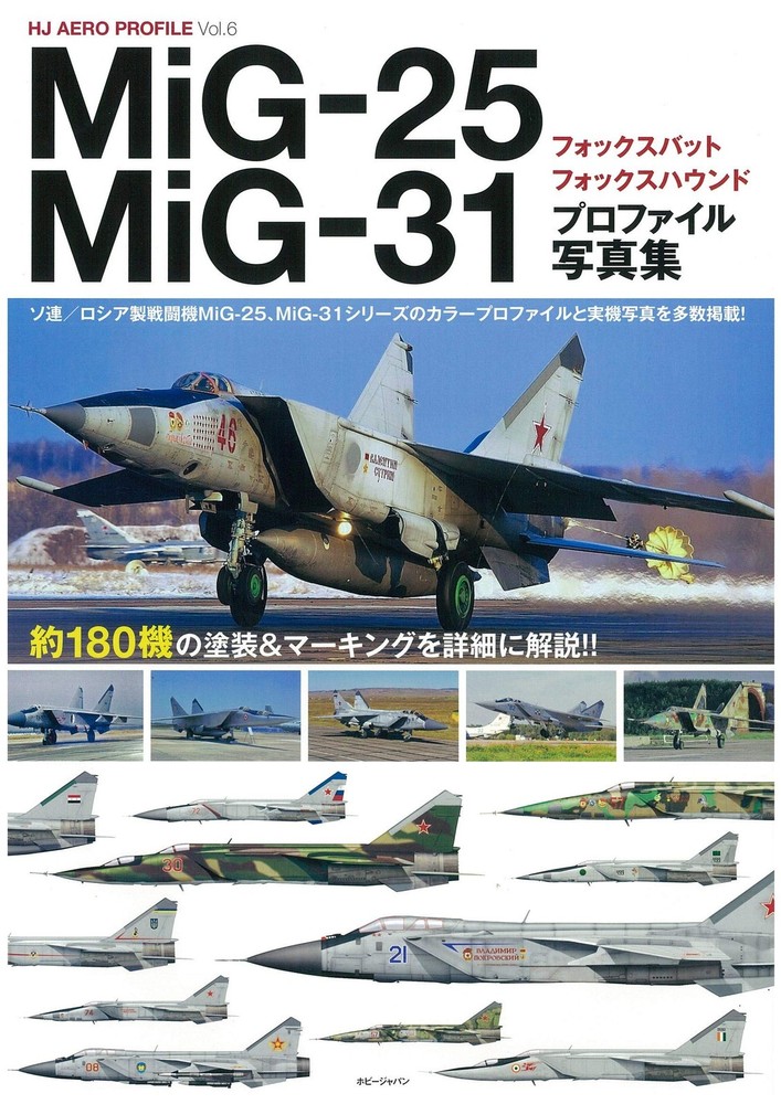 MiG-25 Foxbat/MiG-31 Foxhound Profile Photo Collection HJ AERO PROFILE Vol.