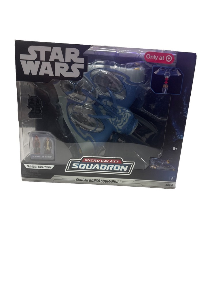 Star Wars Micro Galaxy Squadron Gungan Bongo Submarine Target Exclusive #0151