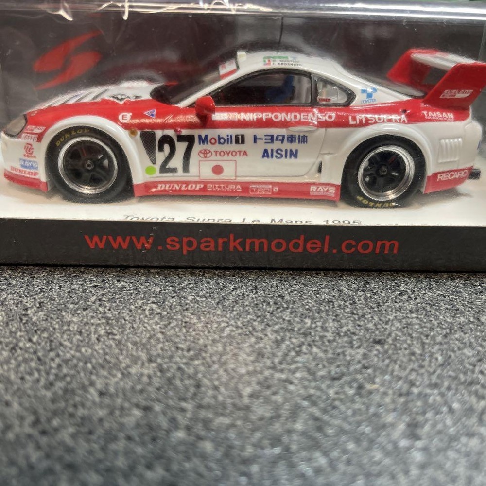 SPARK 1/43 Scale Toyota Supra Le Mans Race Car 1995 Model Diecast Car 27 32361