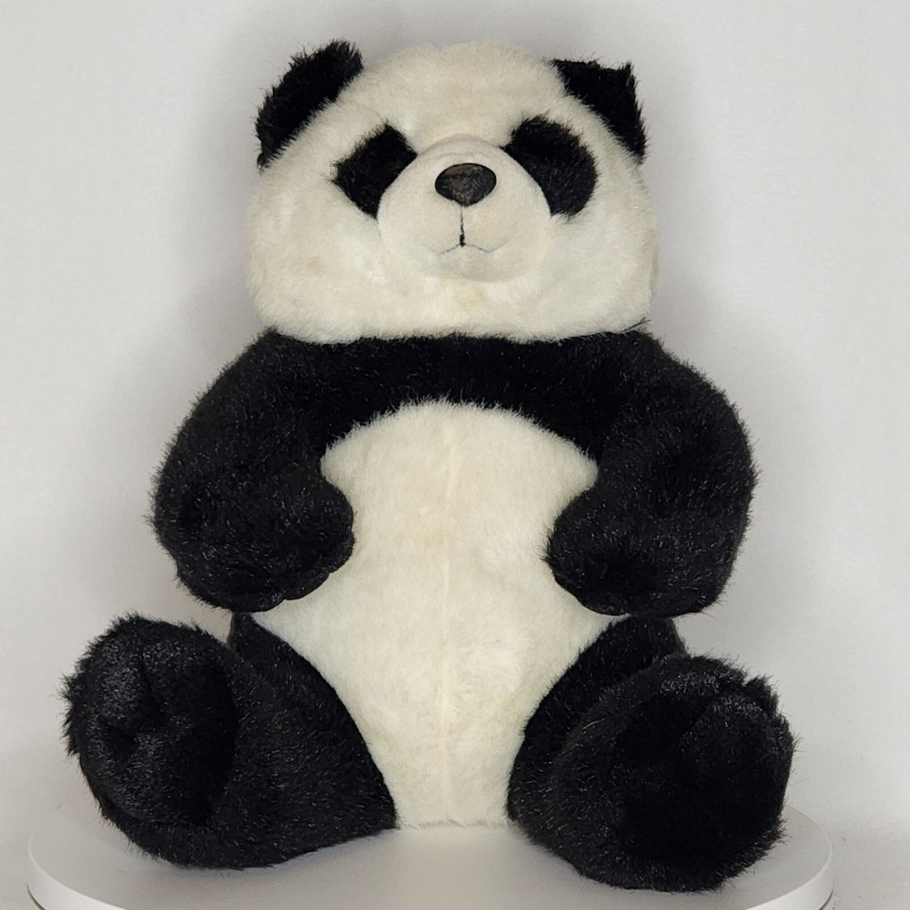 Build A Bear WWF Black & White Panda Bear Plush Retired - No Medallion