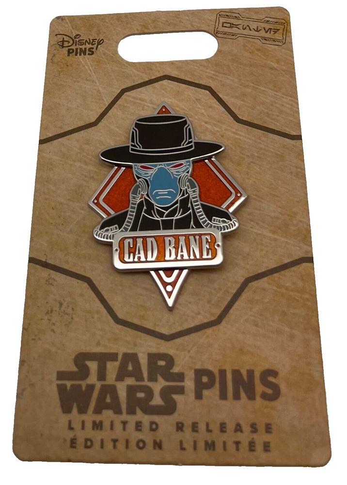 DISNEY STAR WARS BOUNTY HUNTER SERIES CAD BANE 2023 LIMITED RELEASE PIN
