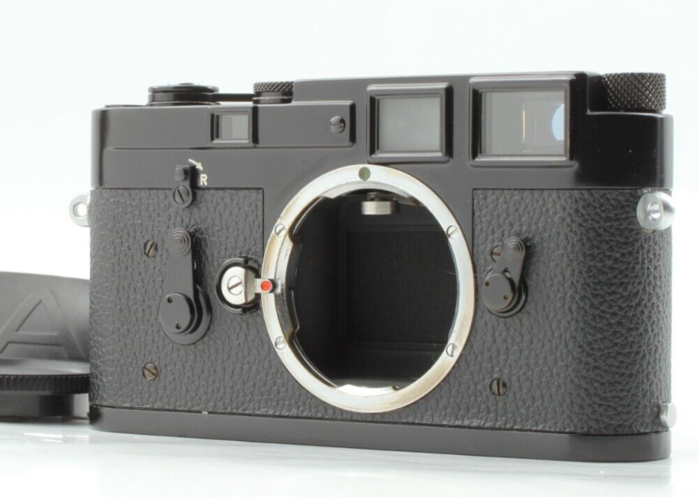 [ Near MINT++ ]  Leica M3 BLACK Repainted Rangefinder Single S Film Camera JAPAN