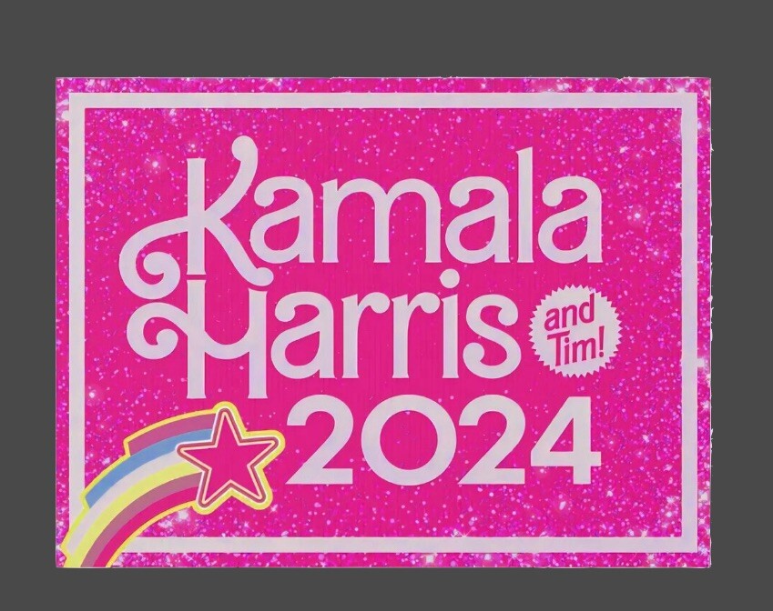 Sticker - Harris Walz Ticket 2024 Vote Like Your Life Is On The Line! President