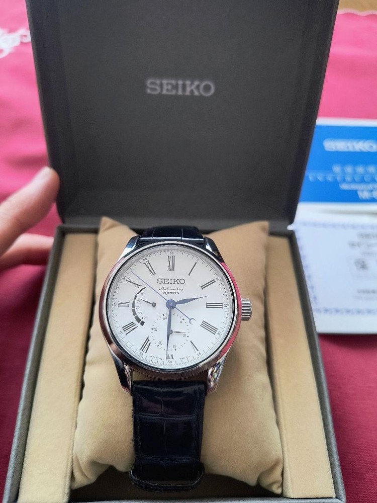 SEIKO Presage SARW011 Men's Automatic Round Silver W40mm Japan Made Analog