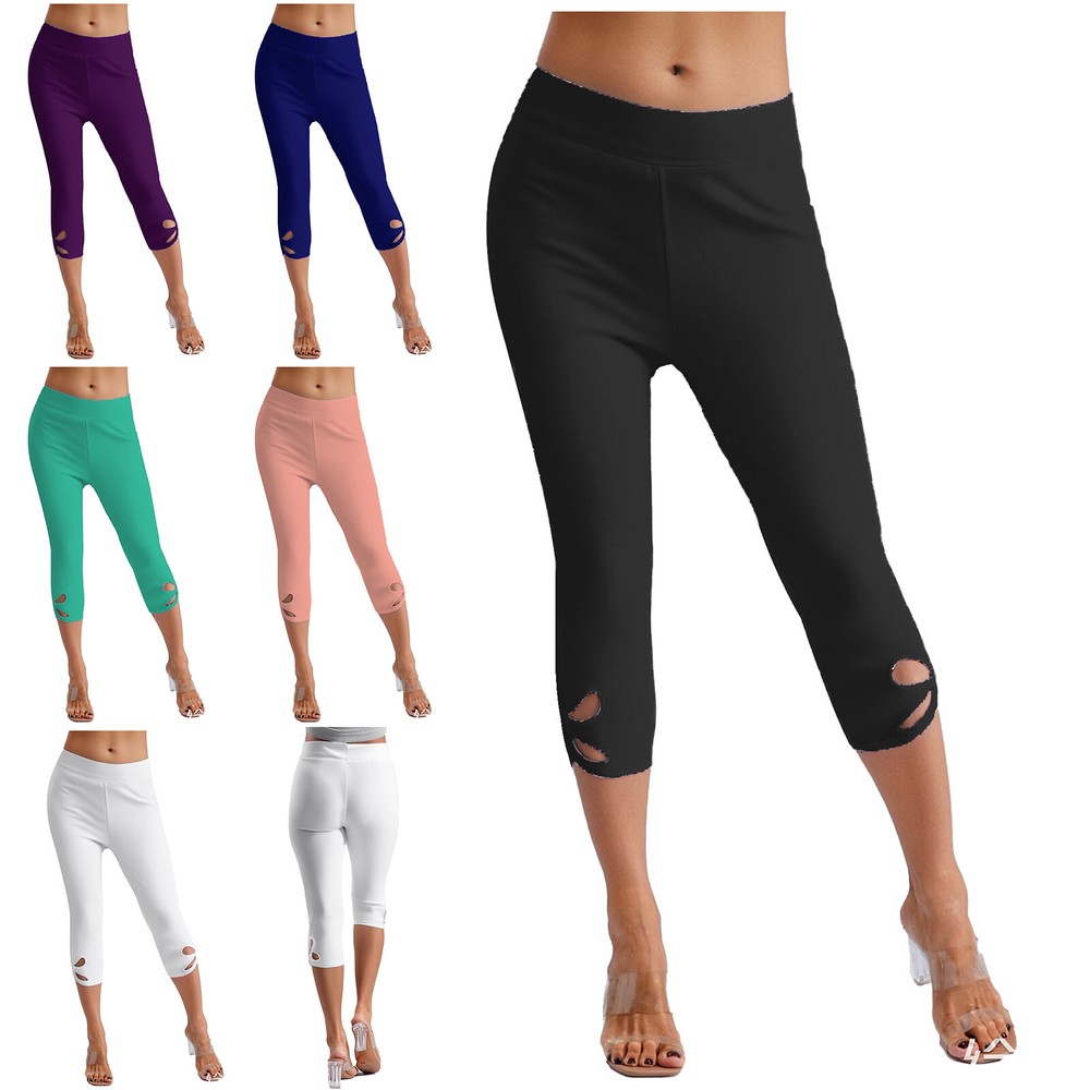 Women Sweatpants With Ring Trousers Athletic Pants Elastic Waist Soft Workout