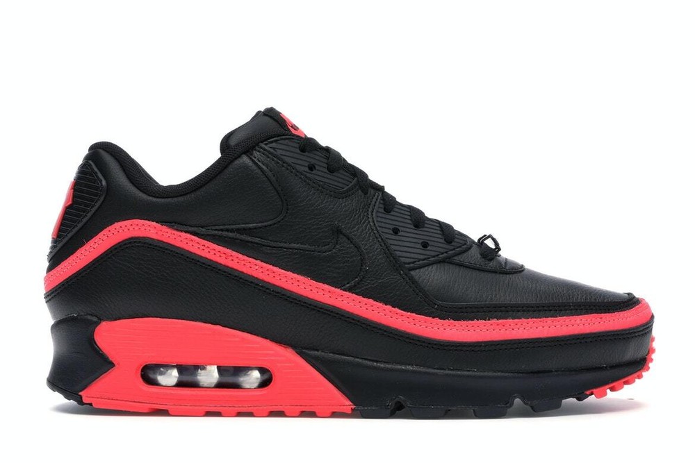 Nike Air Max 90 x Undefeated Black Solar Red 2019 - CJ7197-003