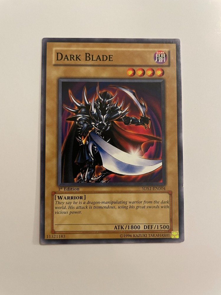 Dark Blade 5DS1-EN004 1st Edition 2008 Starter Deck Yugioh 5Ds